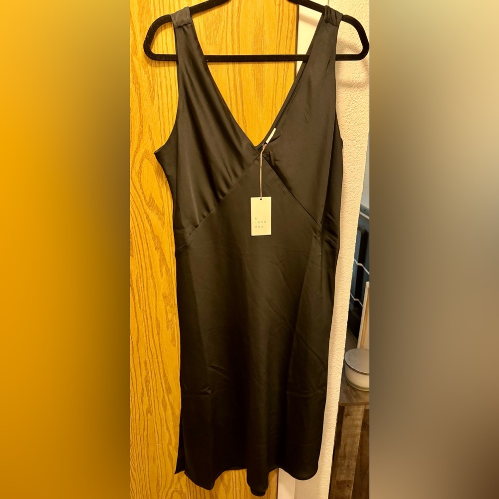 Black Women's Slip Dress - A New Day